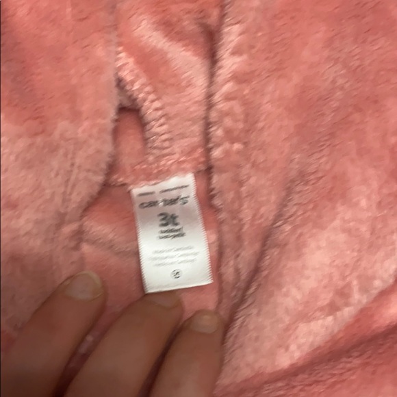Girls pink hoodie soft - Picture 3 of 3